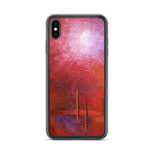 Red PHONE CASE for Apple iPhone Abstract Art Style
