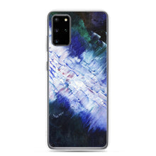 Artsy Samsung PHONE CASE Navy Blue White Abstract