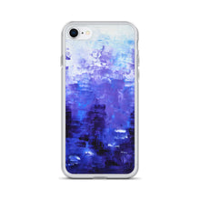 Cool Indigo Blue Abstract IPHONE COVER/CASE Unique Design