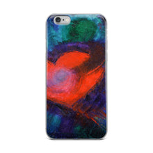 True Love IPHONE CASE with Red Heart Art