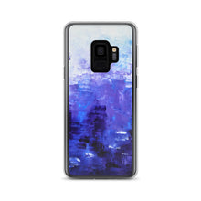 Blue PHONE CASE COVER for Galaxy Phones Unique Abstract Style