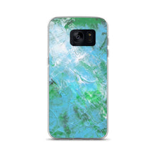 Unique PHONE CASE for Samsung Galaxy Phones Blue Green Artsy