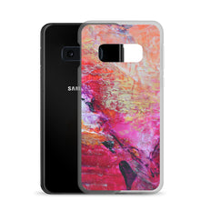 Samsung Galaxy PHONE CASE Colorful Artsy Heart Art Style