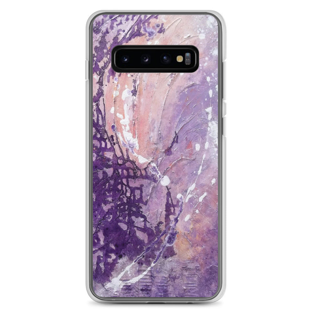 Lilac Purple PHONE CASE for Samsung Galaxy Artsy Style Lilac Purple PHONE CASE for Samsung Galaxy Artsy Style