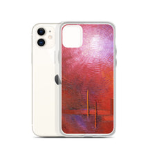 Red PHONE CASE for Apple iPhone Abstract Art Style