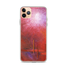 Red PHONE CASE for Apple iPhone Abstract Art Style