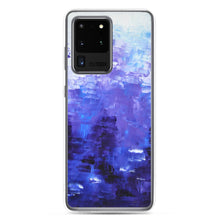 Blue PHONE CASE COVER for Galaxy Phones Unique Abstract Style