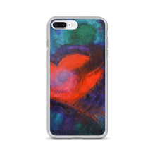 True Love IPHONE CASE with Red Heart Art