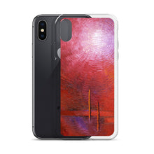 Red PHONE CASE for Apple iPhone Abstract Art Style