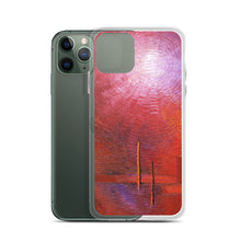 Red PHONE CASE for Apple iPhone Abstract Art Style