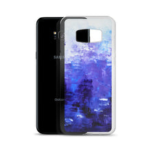 Blue PHONE CASE COVER for Galaxy Phones Unique Abstract Style
