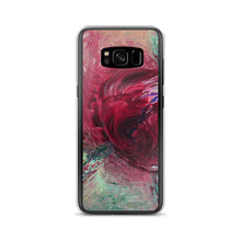 Red Rose PHONE CASE for Samsung Galaxy Phones Abstract Modern Art Style