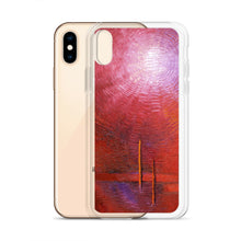 Red PHONE CASE for Apple iPhone Abstract Art Style