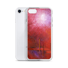 Red PHONE CASE for Apple iPhone Abstract Art Style