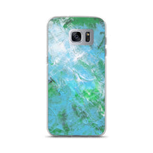 Unique PHONE CASE for Samsung Galaxy Phones Blue Green Artsy
