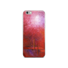 Red PHONE CASE for Apple iPhone Abstract Art Style