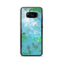 Unique PHONE CASE for Samsung Galaxy Phones Blue Green Artsy