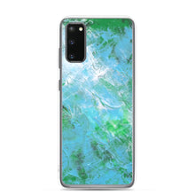 Unique PHONE CASE for Samsung Galaxy Phones Blue Green Artsy
