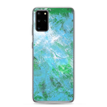 Unique PHONE CASE for Samsung Galaxy Phones Blue Green Artsy
