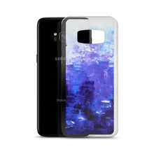 Blue PHONE CASE COVER for Galaxy Phones Unique Abstract Style