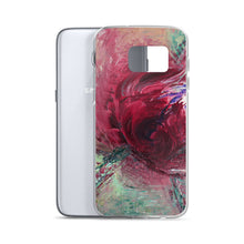Red Rose PHONE CASE for Samsung Galaxy Phones Abstract Modern Art Style