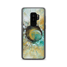 Galaxy PHONE CASE in Neutral Colors Abstract Art Style