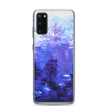 Blue PHONE CASE COVER for Galaxy Phones Unique Abstract Style