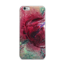 Abstract Rose Modern Art IPHONE CASE printed from Original Art