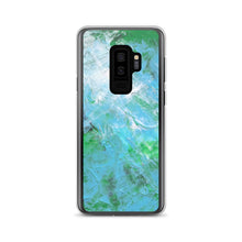 Unique PHONE CASE for Samsung Galaxy Phones Blue Green Artsy