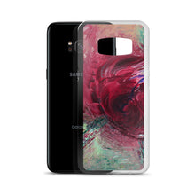 Red Rose PHONE CASE for Samsung Galaxy Phones Abstract Modern Art Style