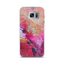 Samsung Galaxy PHONE CASE Colorful Artsy Heart Art Style