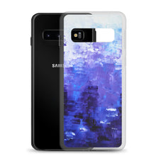 Blue PHONE CASE COVER for Galaxy Phones Unique Abstract Style