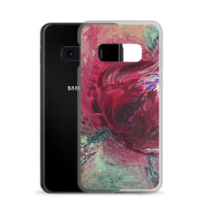 Red Rose PHONE CASE for Samsung Galaxy Phones Abstract Modern Art Style