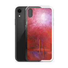 Red PHONE CASE for Apple iPhone Abstract Art Style