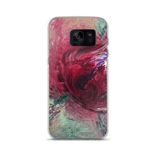 Red Rose PHONE CASE for Samsung Galaxy Phones Abstract Modern Art Style