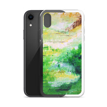 Colorful Green IPHONE CASE Painting Artsy Abstract Style