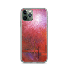 Red PHONE CASE for Apple iPhone Abstract Art Style