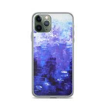 Cool Indigo Blue Abstract IPHONE COVER/CASE Unique Design
