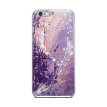 Purple PHONE CASE for iPhone Abstract Artsy Style