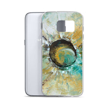 Galaxy PHONE CASE in Neutral Colors Abstract Art Style