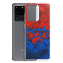 Blue Red PHONE CASE Cover for Samsung Galaxy Phones Abstract Design