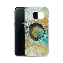 Galaxy PHONE CASE in Neutral Colors Abstract Art Style