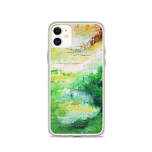 Colorful Green IPHONE CASE Painting Artsy Abstract Style