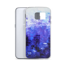 Blue PHONE CASE COVER for Galaxy Phones Unique Abstract Style