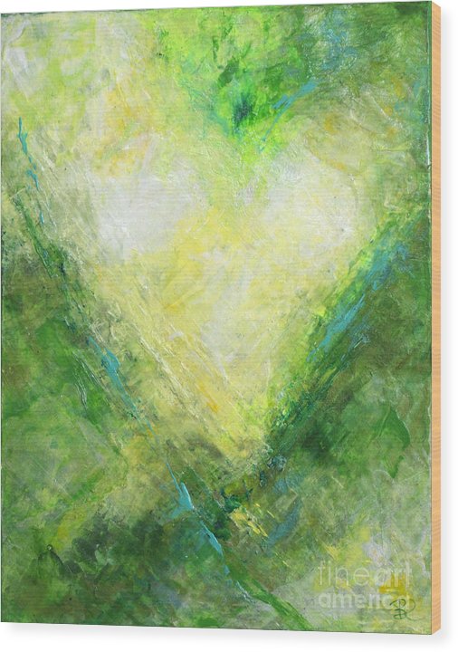 Open Heart - Wood Print #1068