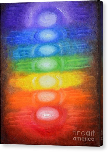 7 CHAKRAS - Canvas Print  #1034